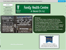 Tablet Screenshot of fhcac.com